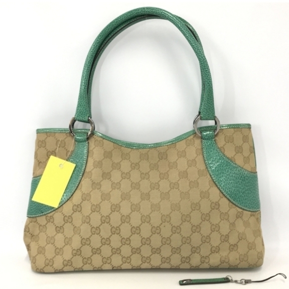 💚100% Authentic Gucci Gg Canvas Tote - Picture 1 of 10
